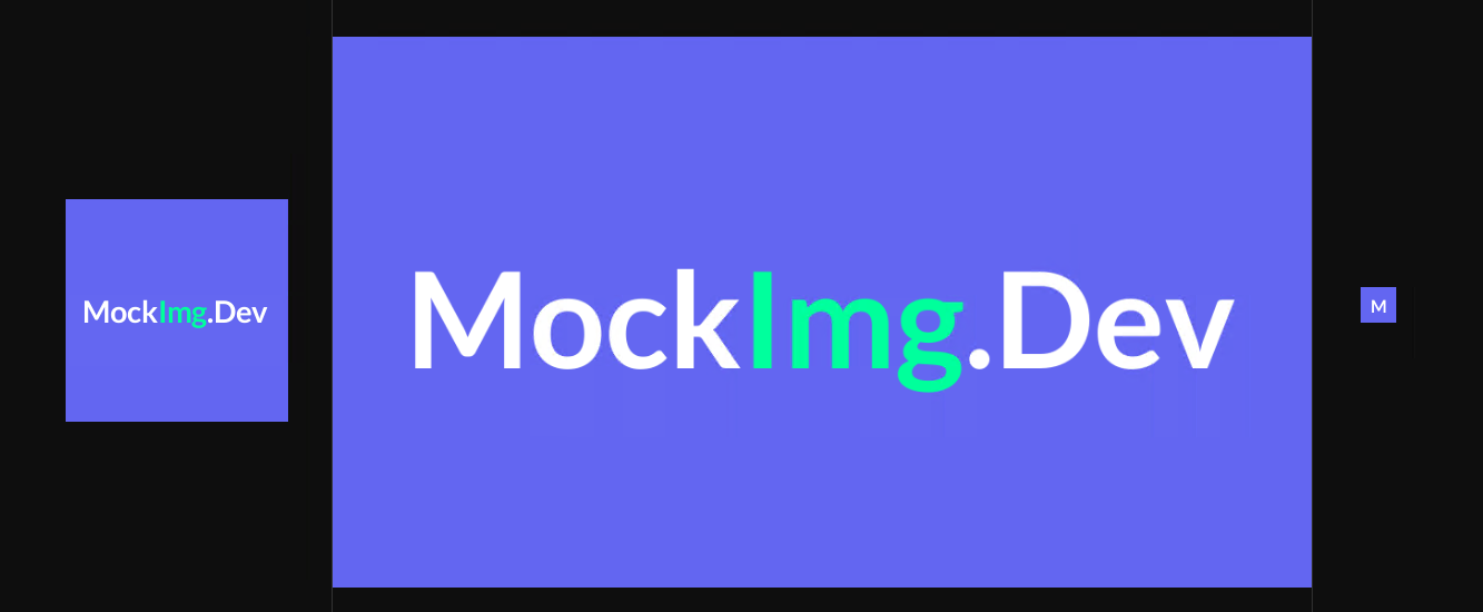 不同尺寸的占位图